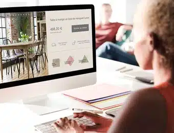 Vignette du webdesign du site d'ameublement