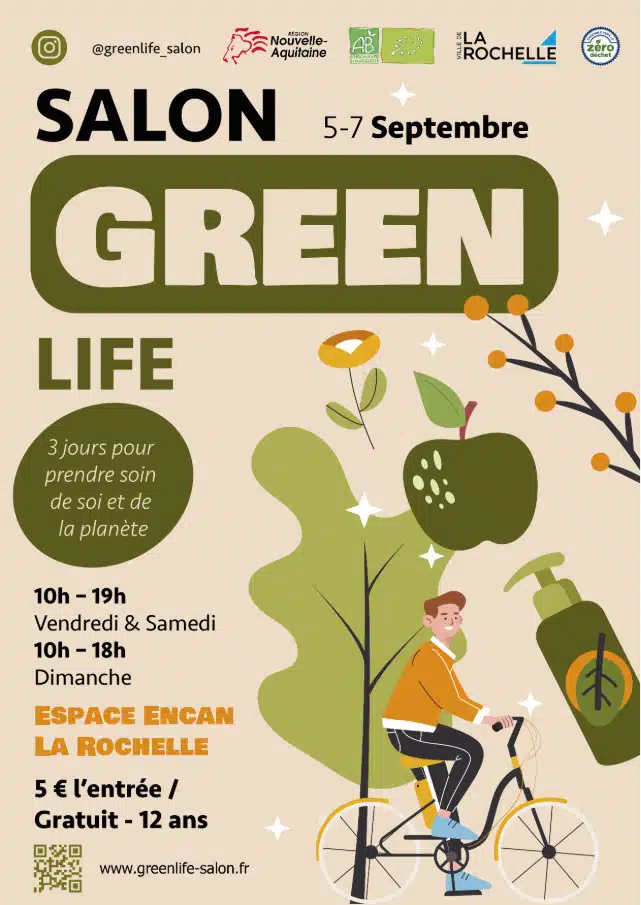 proposition numero 2 de l'affiche du salon green life