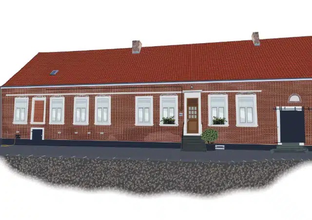 une illustration d'une facade