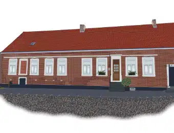 vignette d'une illustration d'une facade