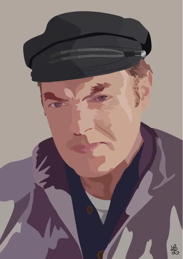 une illustration d'un portrait de marin
